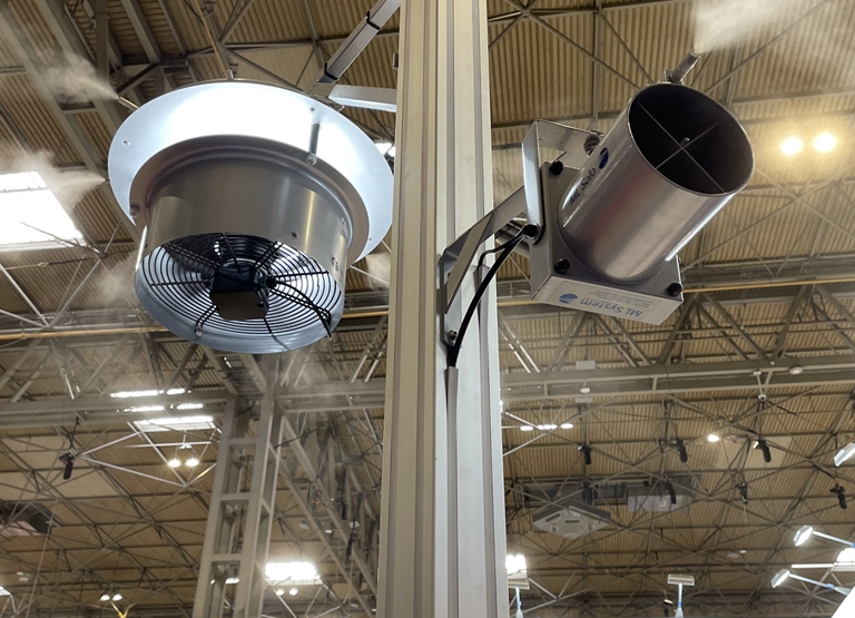 대한민국 기계설비전시회(HVAC KOREA 2023)에서의 콘데어 습도 제어