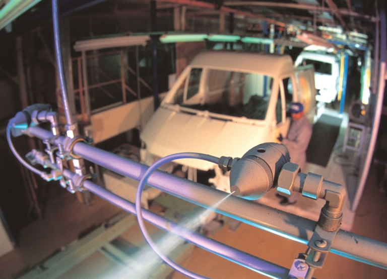 자동차 제조 가습